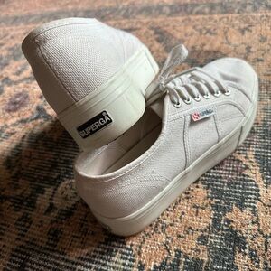 Superga 2790 Platform Sneakers-Size 8